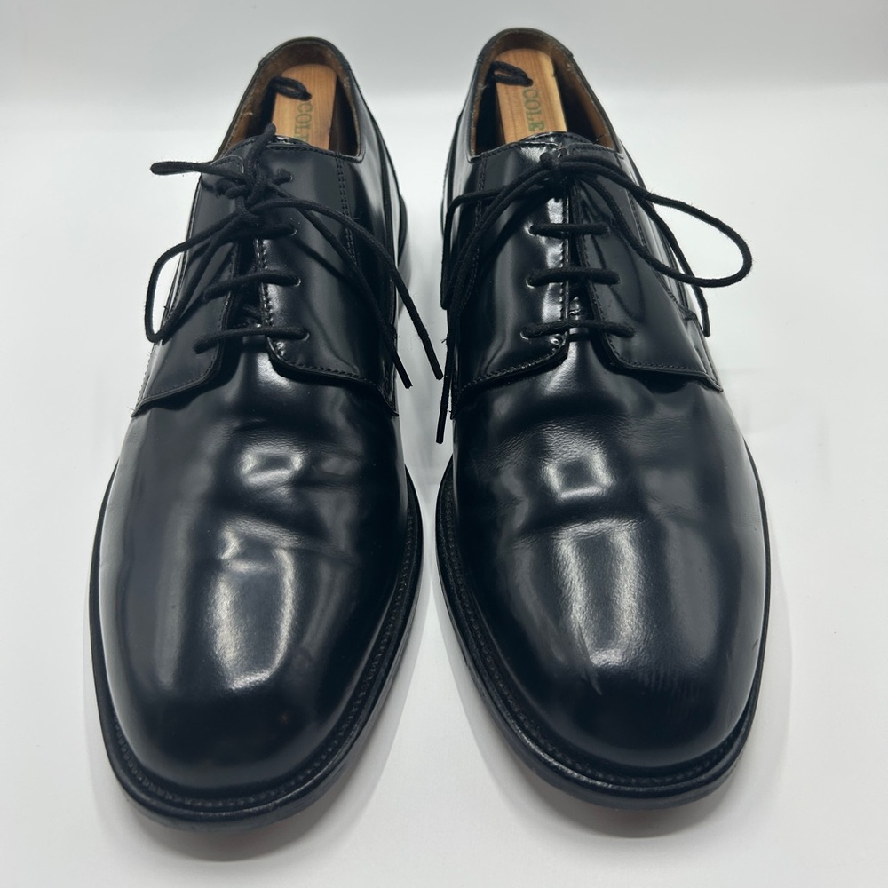 Bostonian Classic Black Leather Men's Dress Shoes Size 9 1/2